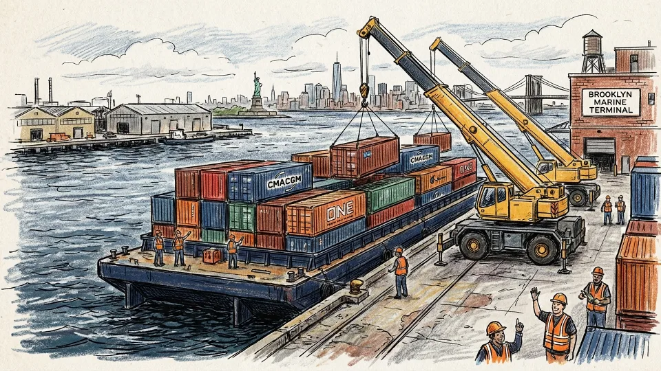 NYC Expands Marine Freight to Ease Road Congestion