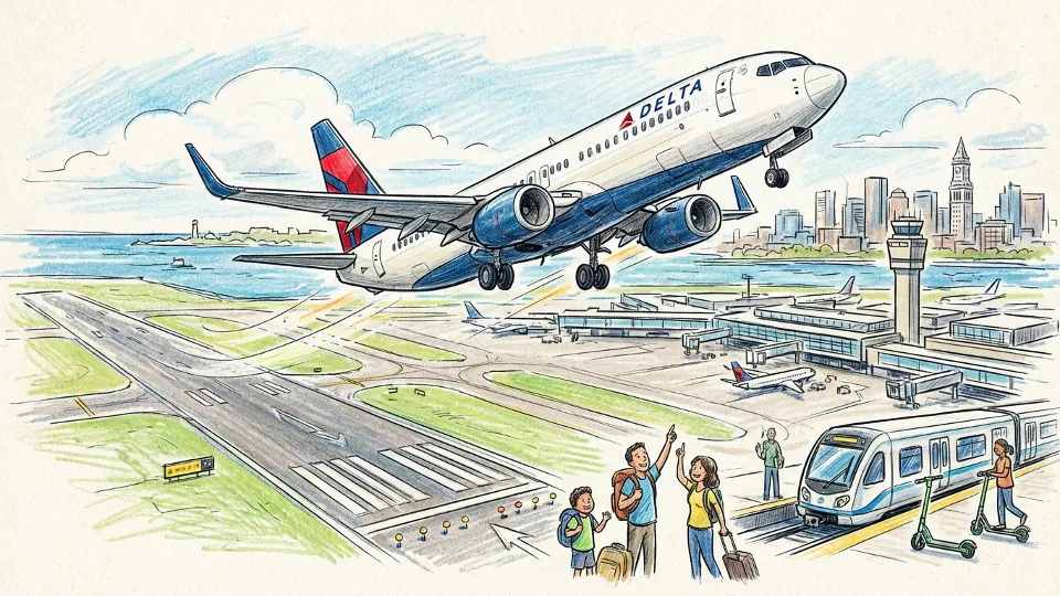 Boston Logan Controllers Prevent Runway Conflict
