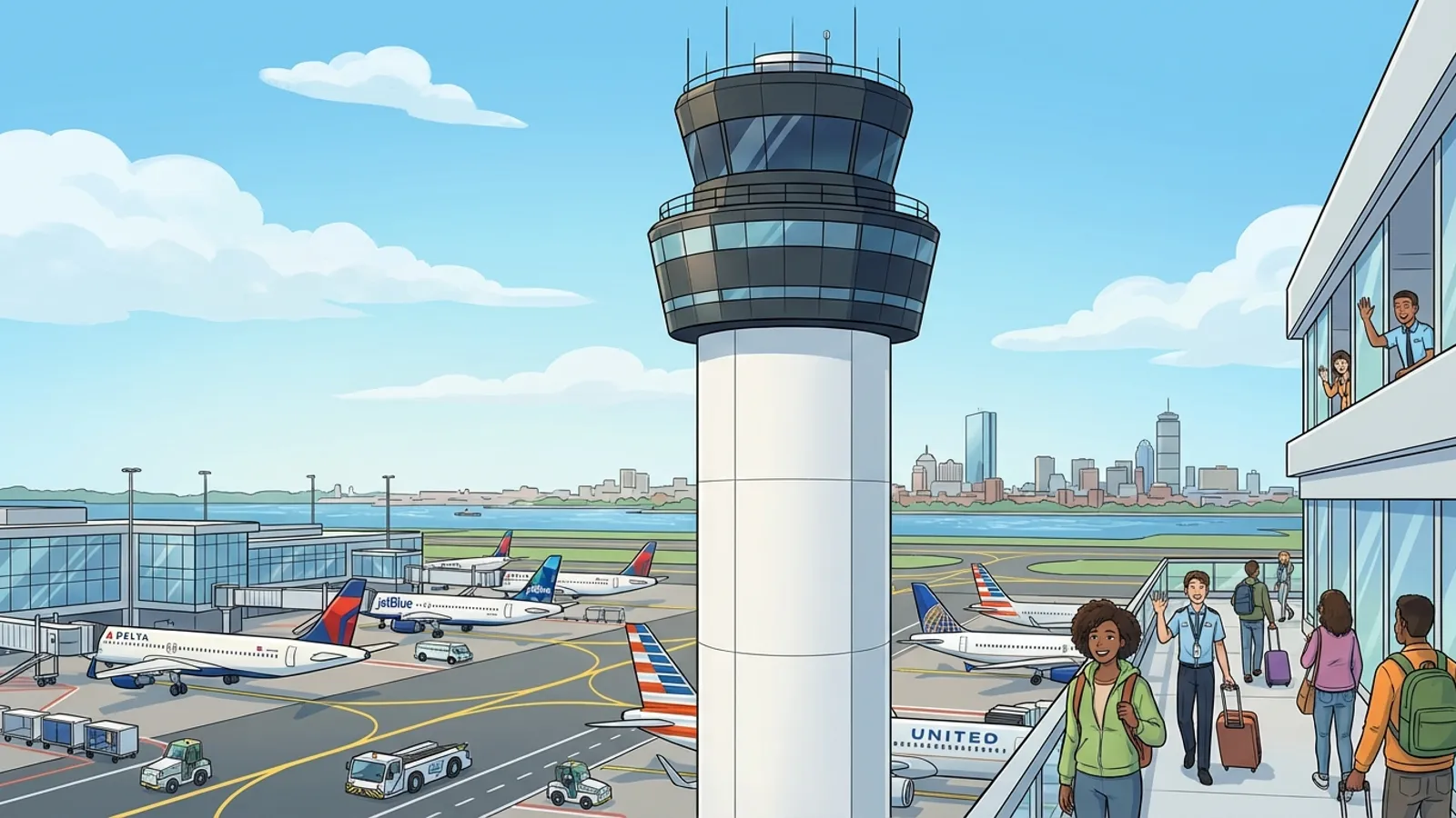 Boston Logan Adapts to Staffing Challenges