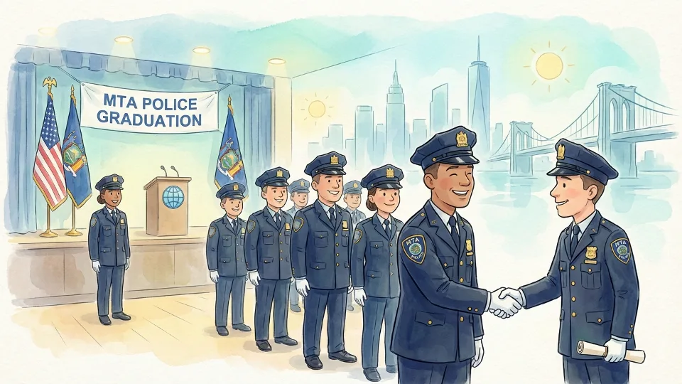 NYC Transit Welcomes New Officers to Protect Riders