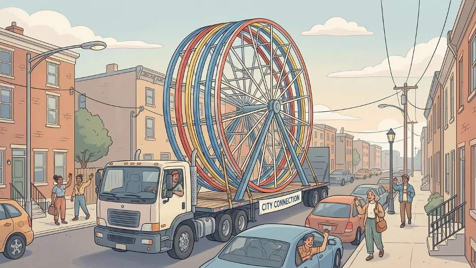 Giant Wheel Heads to Philadelphia for Upgrades