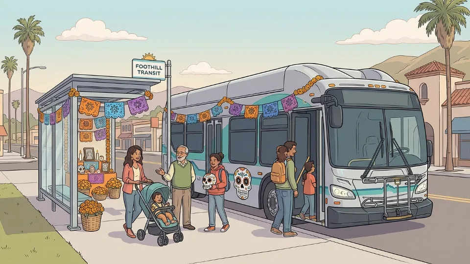 LA Transit Connects Communities for Day of the Dead