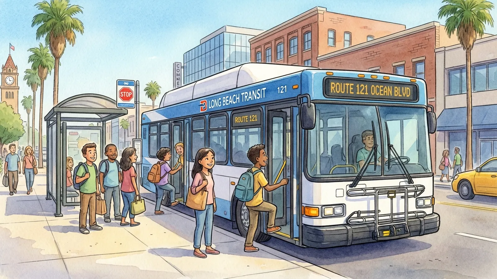 Long Beach Transit Upgrades Rider Alert System