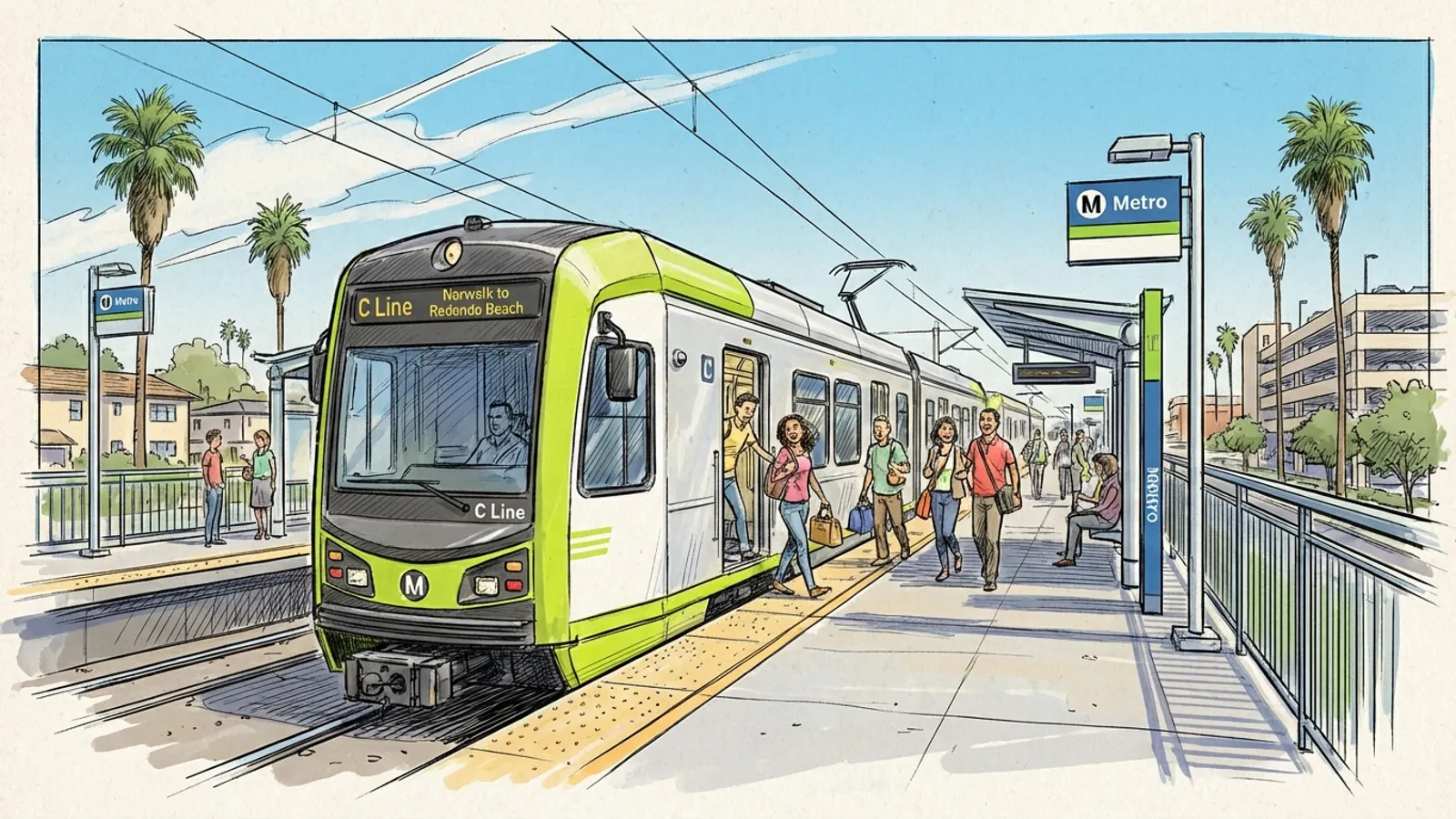 LA Metro C Line Extension Clears Key Milestone