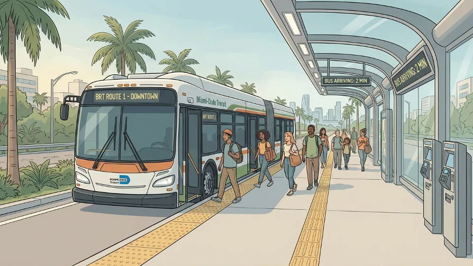 Greater Miami Expands BRT With All-Day Route 601