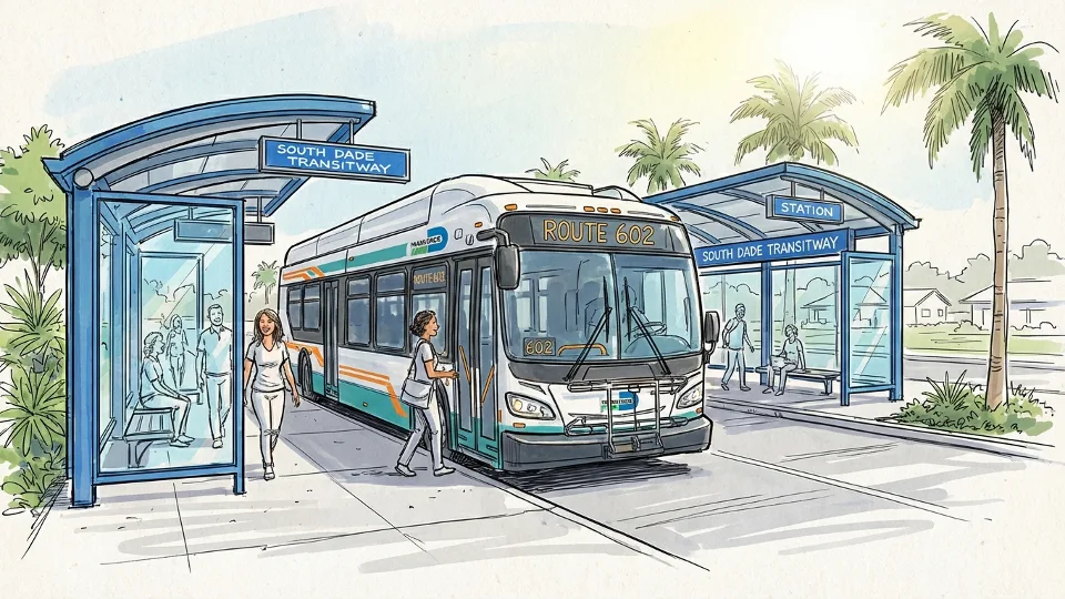 Greater Miami Adds 24/7 TransitWay Route 602