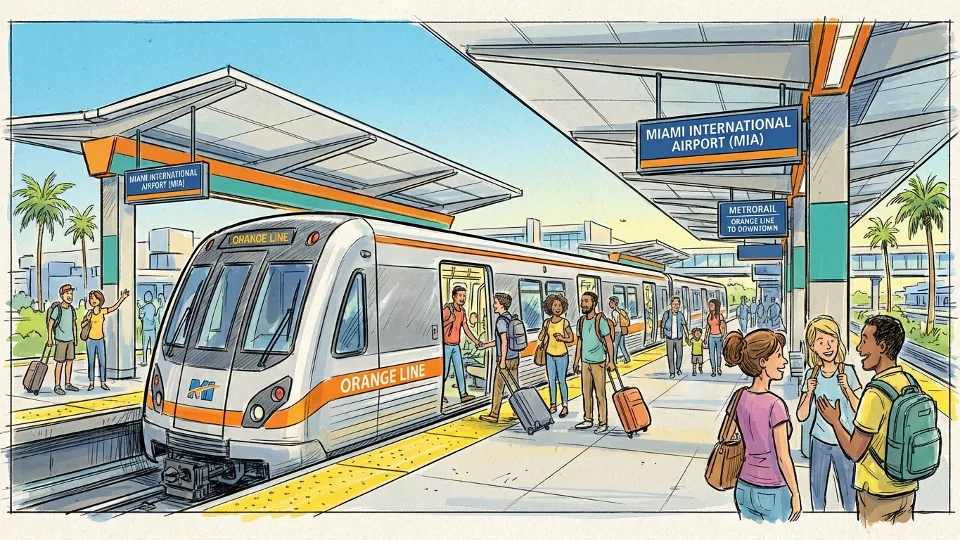 Greater Miami's $2.25 Rail Ride Transforms Airport Access