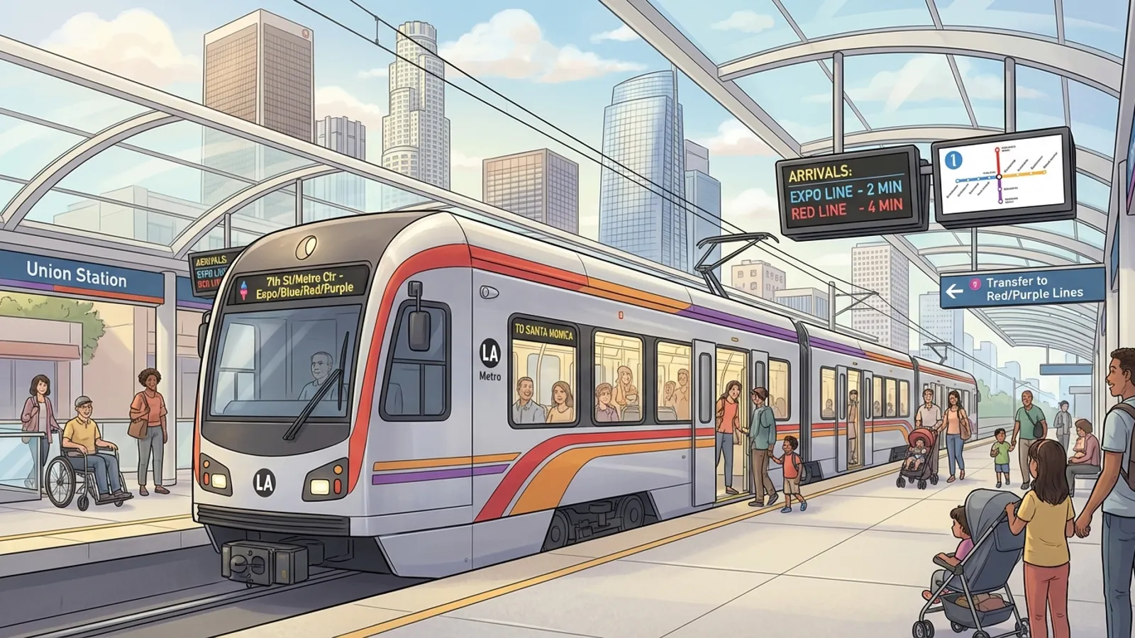 LA Metro Connects Riders to Fall Celebrations