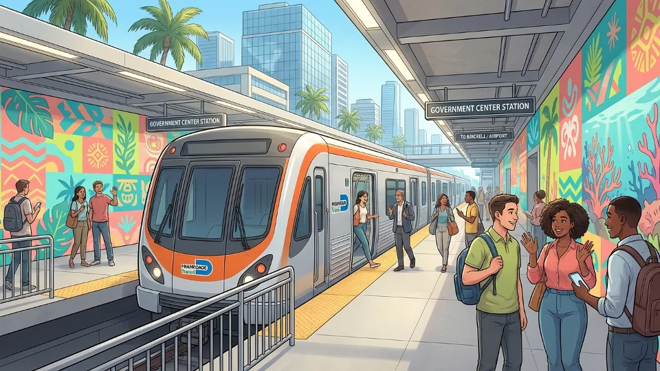 Greater Miami Transit Turns Commutes Into Art Tours