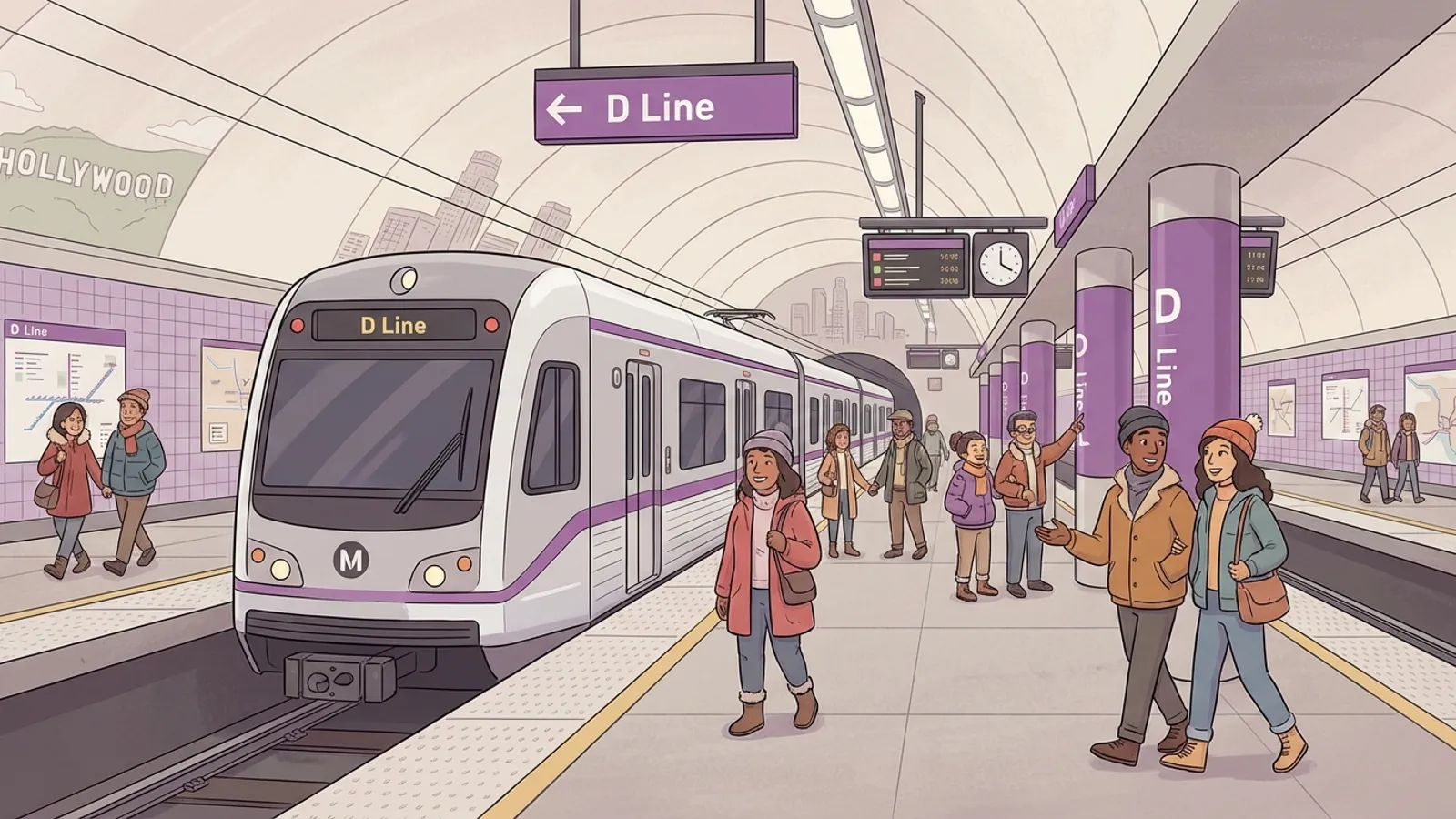 LA Metro D Line Extension 98% Done, Opens 2027