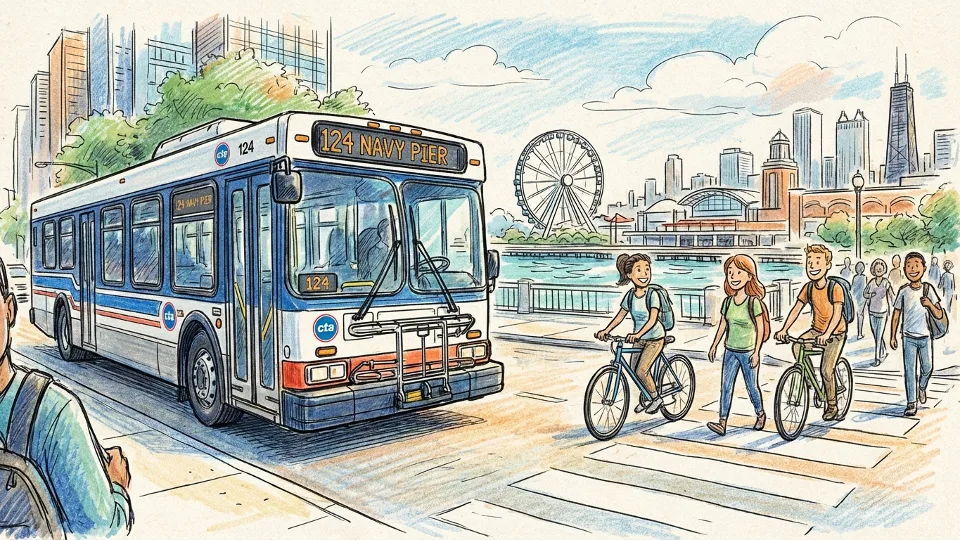 Chicago CTA Extends Route 1 to Navy Pier