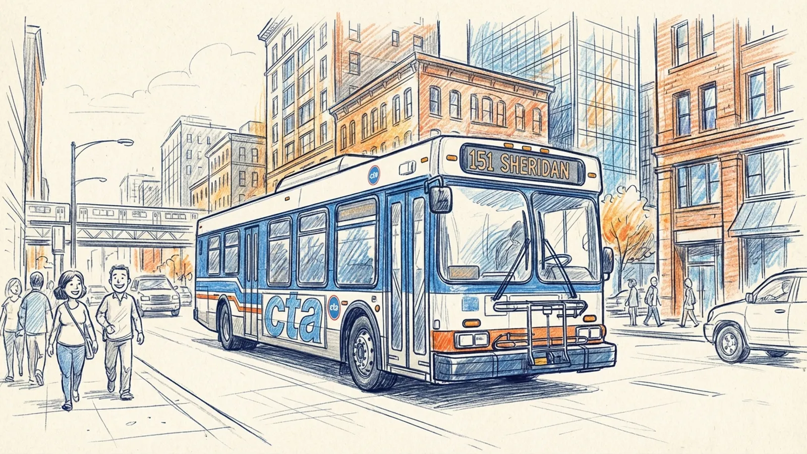 Chicago CTA Adapts Route 8 for Emergency Response