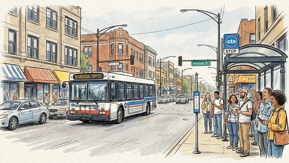 Chicago Route #8 Detours as City Upgrades Infrastructure