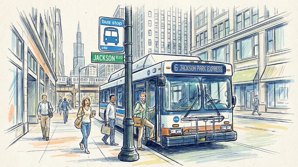 Chicago CTA Adapts Route 6 Stop During Construction