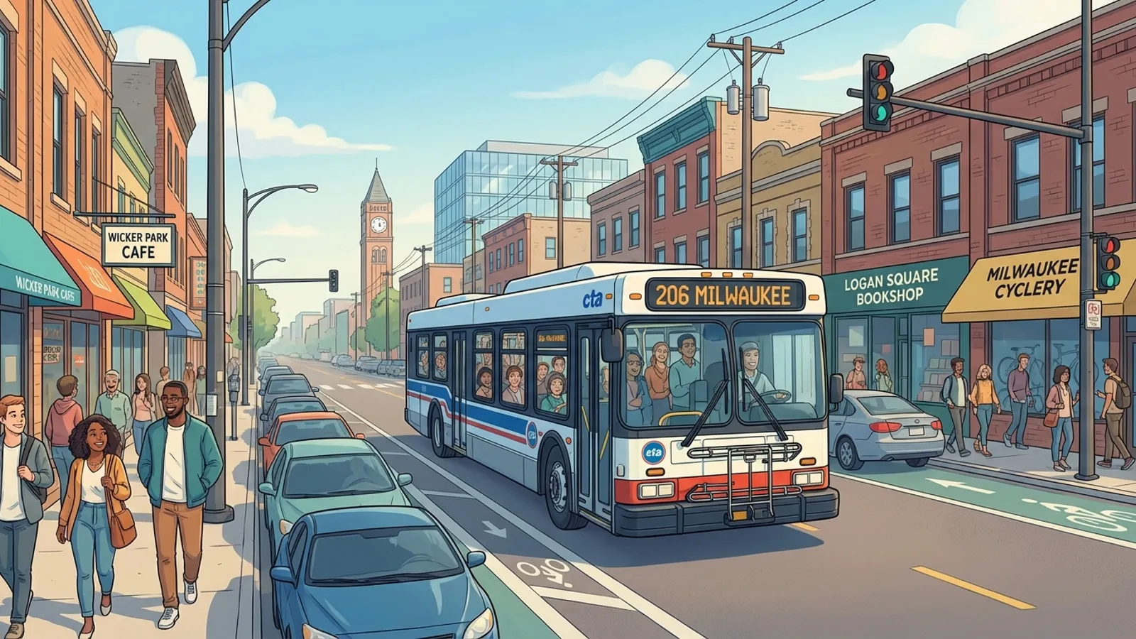 Chicago Route 56 Adapts to Keep Riders Moving