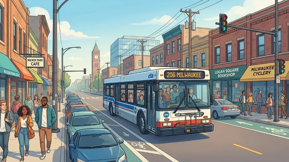 Chicago Route 56 Adapts to Keep Riders Moving