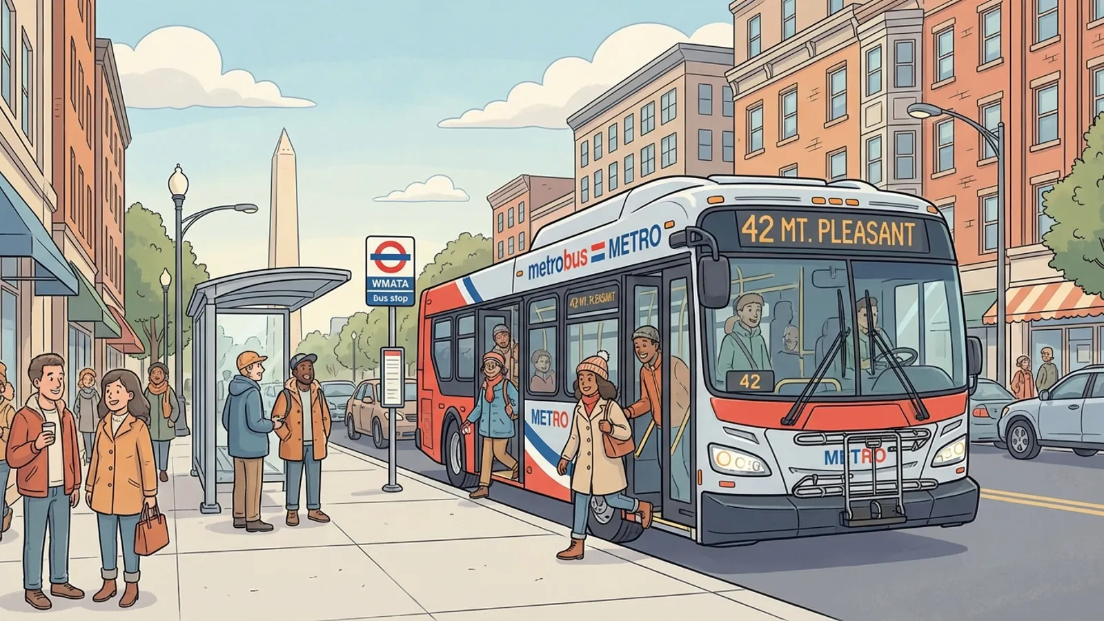 DC Bus Stop Closure Prompts Rider Alert System Check