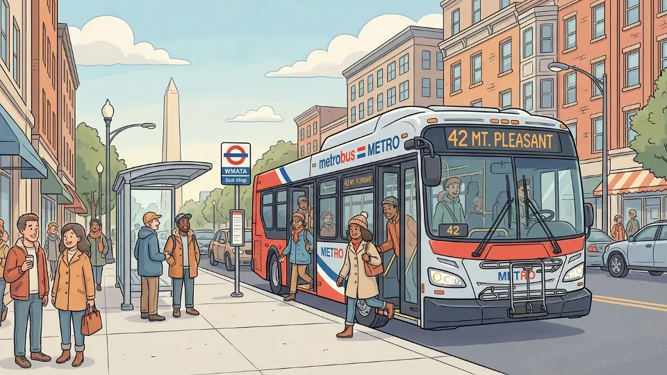 DC Bus Stop Closure Prompts Rider Alert System Check