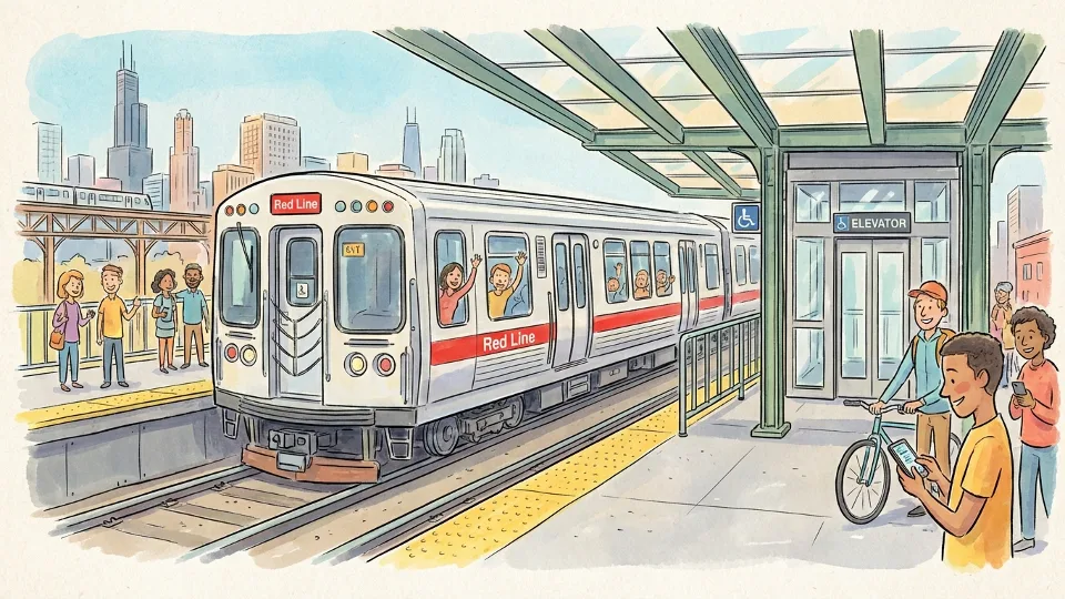 Chicago CTA Works to Restore 47th Street Access
