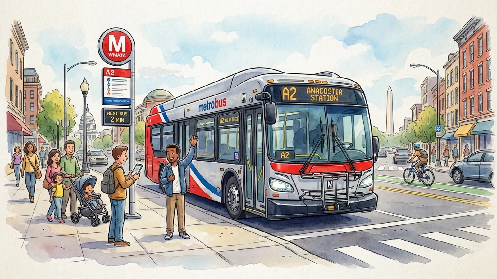 WMATA Relocates M42 Stop to Improve Service