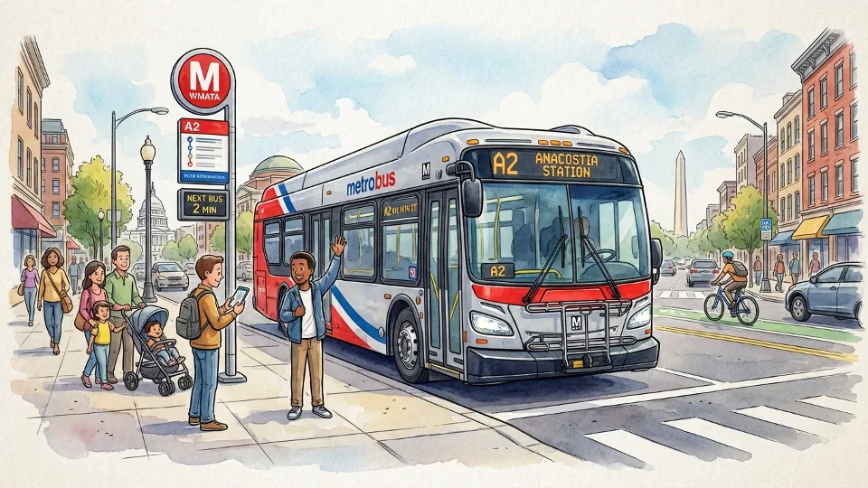 WMATA Relocates M42 Stop to Improve Service