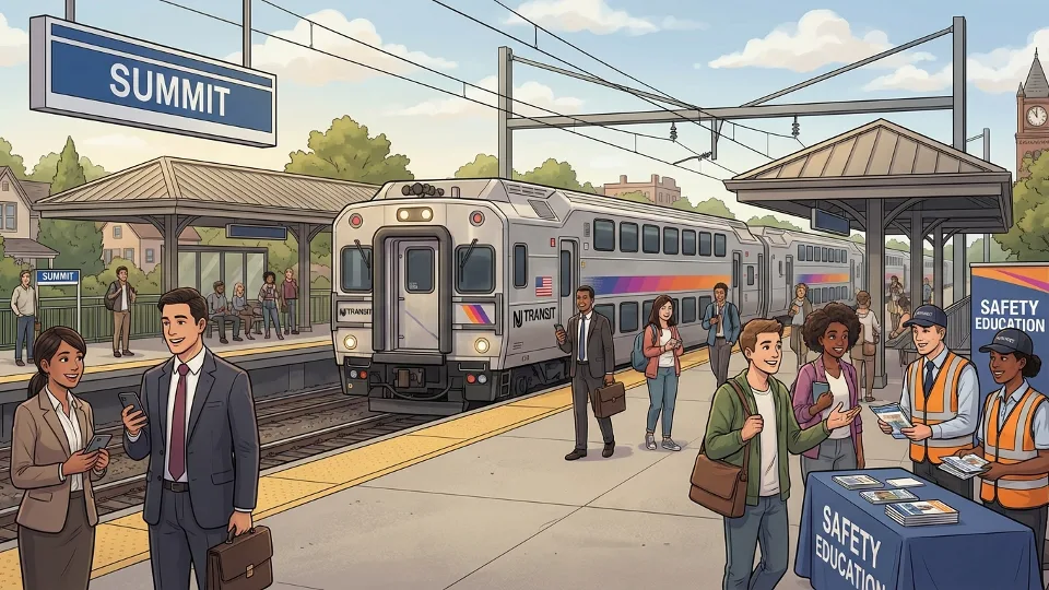NJ TRANSIT Brings Safety Education to Commuters