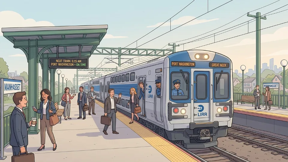 NYC LIRR Brings Managers to Riders on Port Washington Line