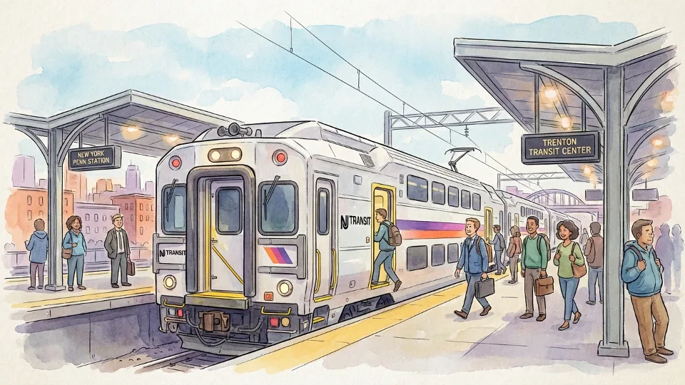 Jonas Brothers Bring Joy to NYC-NJ Transit Riders