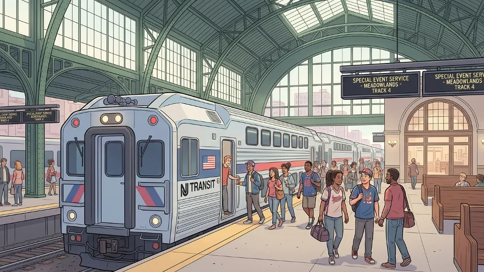 NYC-NJ Transit Adds Game Day Trains to MetLife