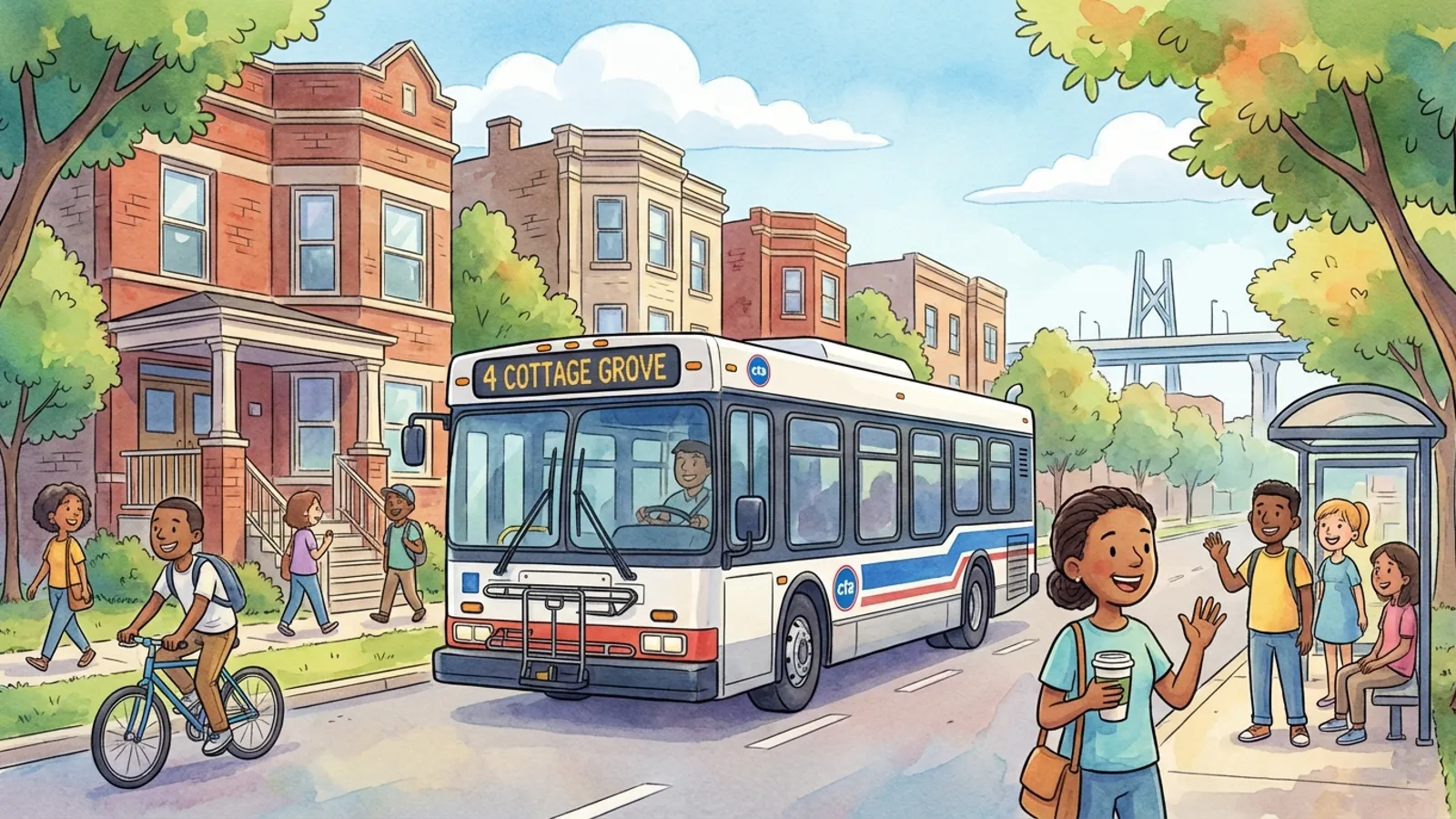 Chicago CTA Reroutes Route 87 to Keep Riders Moving