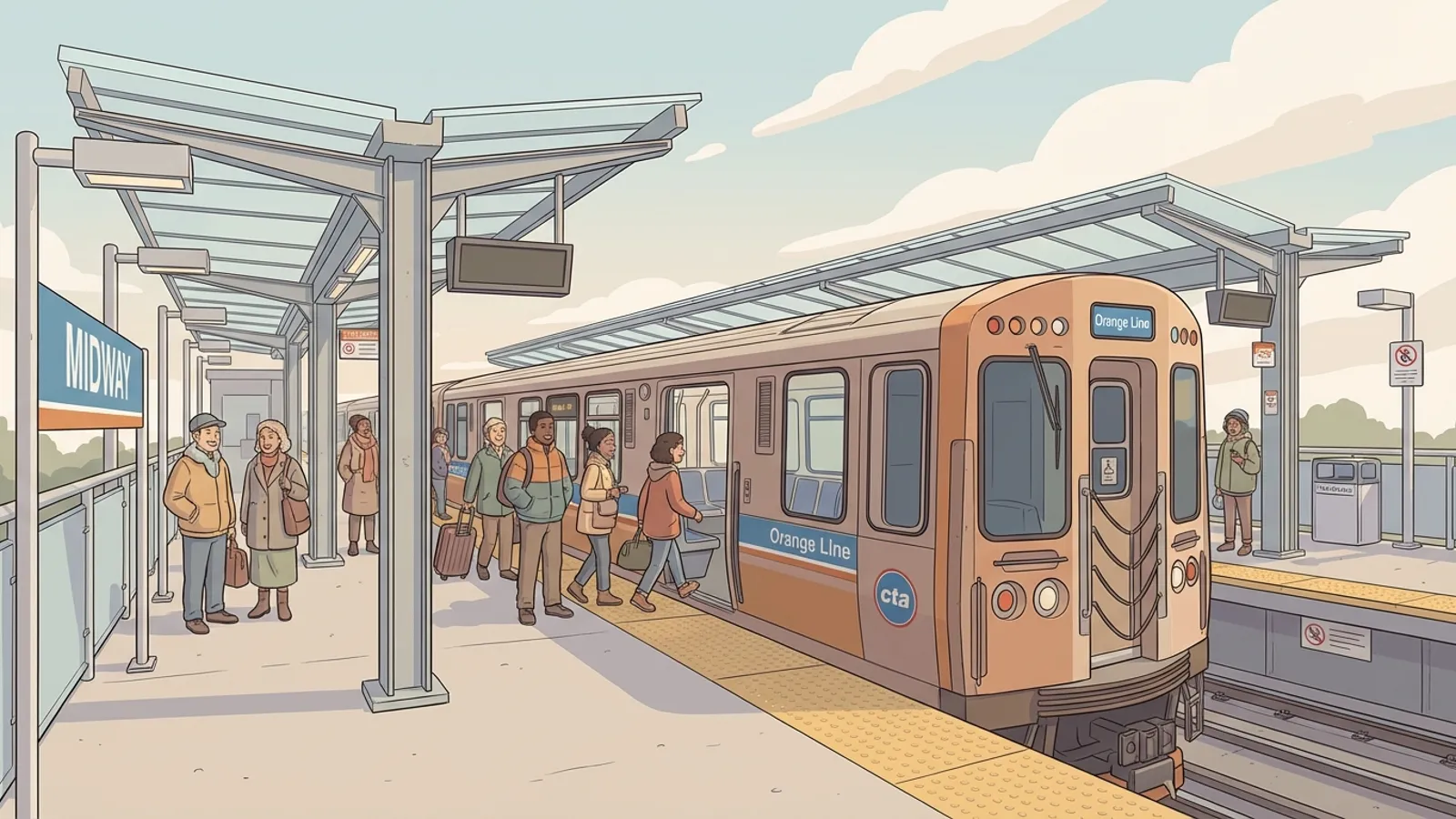 Chicago Midway Elevator Out — CTA Working on Fix