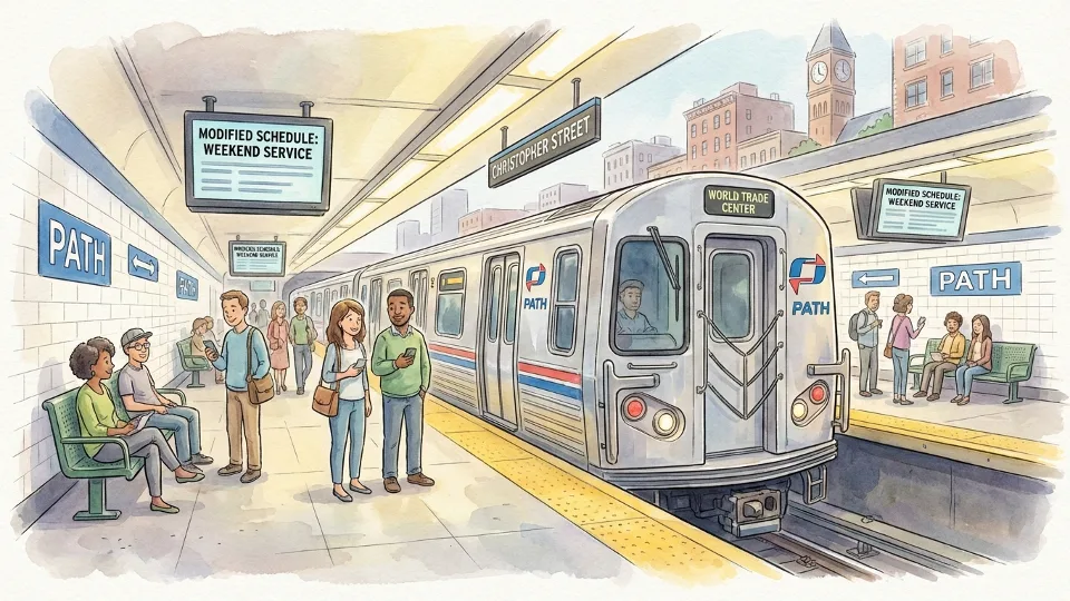 NYC PATH Adapts Service — New Routes Ease Transition