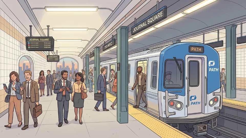 NYC PATH Keeps Journal Square Open During Nightly Cleaning