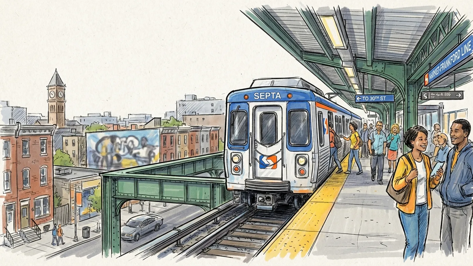 Philadelphia Rider's Quick Action Saves Life on Tracks