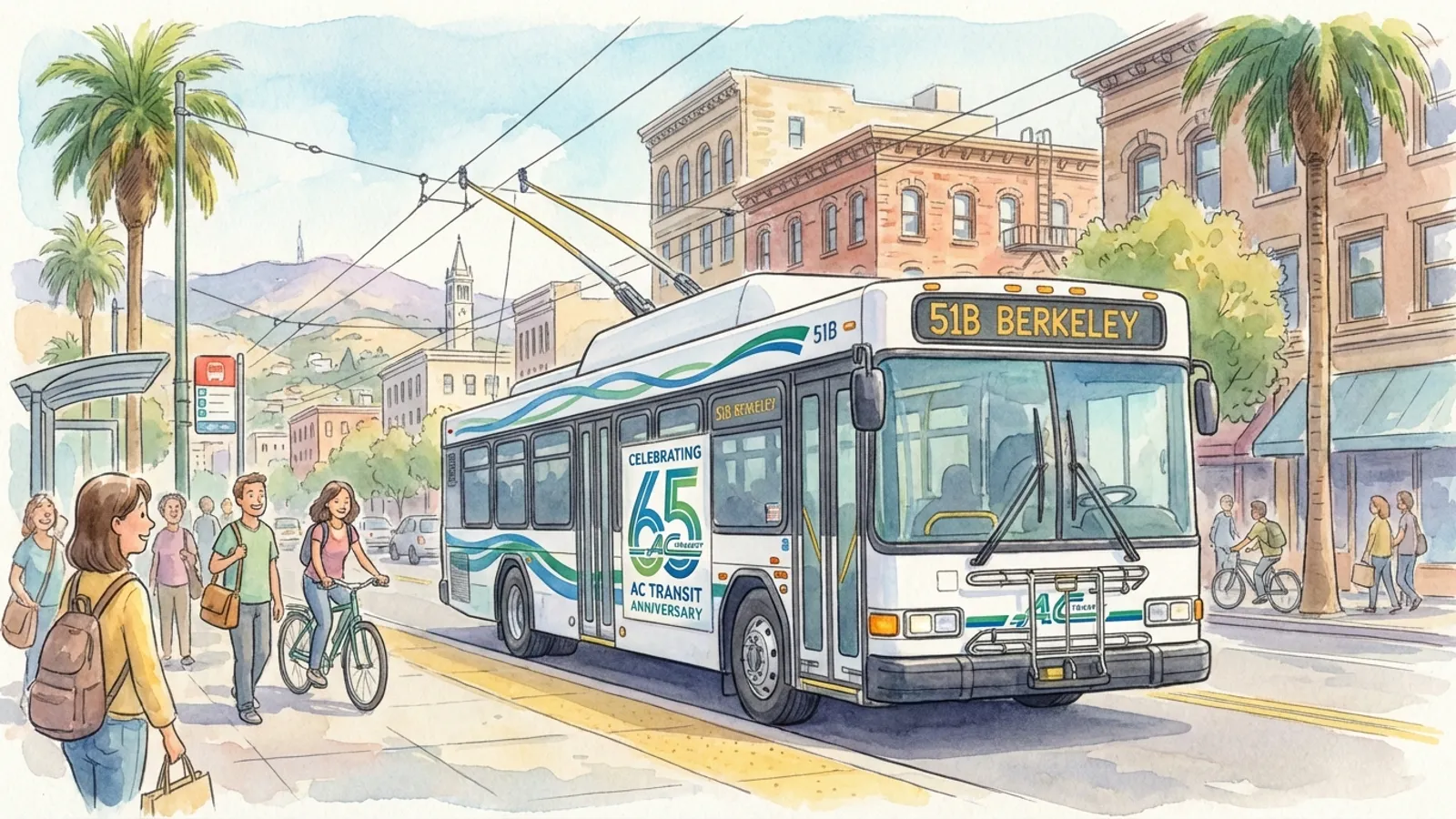 AC Transit Designer Honored for 65th Anniversary Work