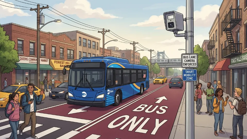 NYC Buses Get Faster With New Camera Enforcement