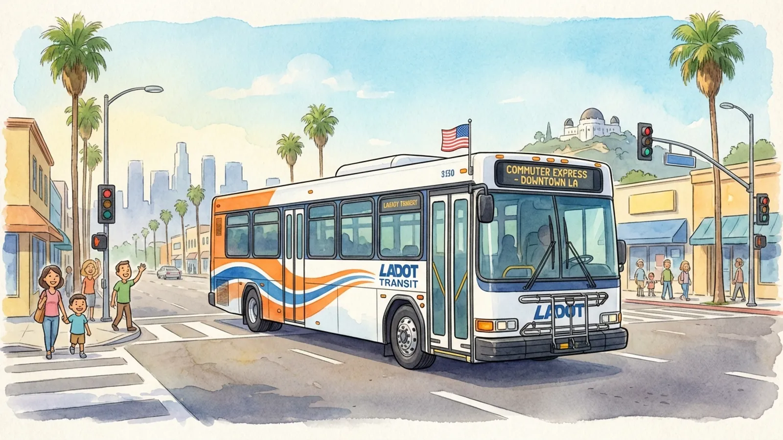 LA Transit Honors Veterans on Veterans Day