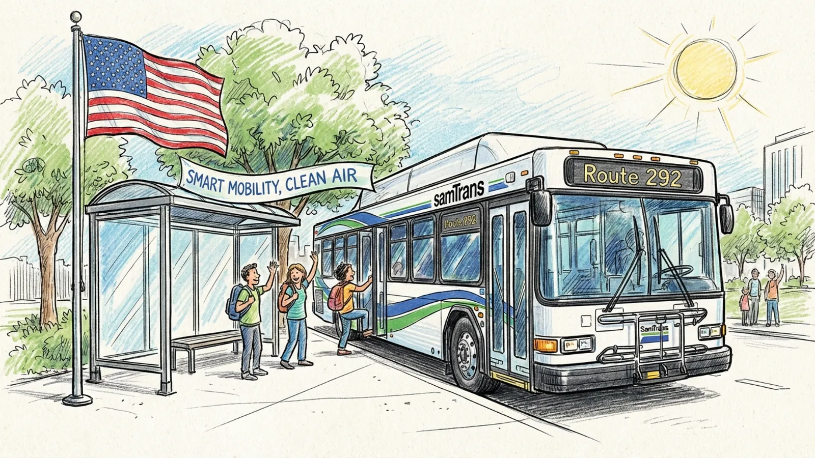SamTrans Honors Veterans Serving SF Transit