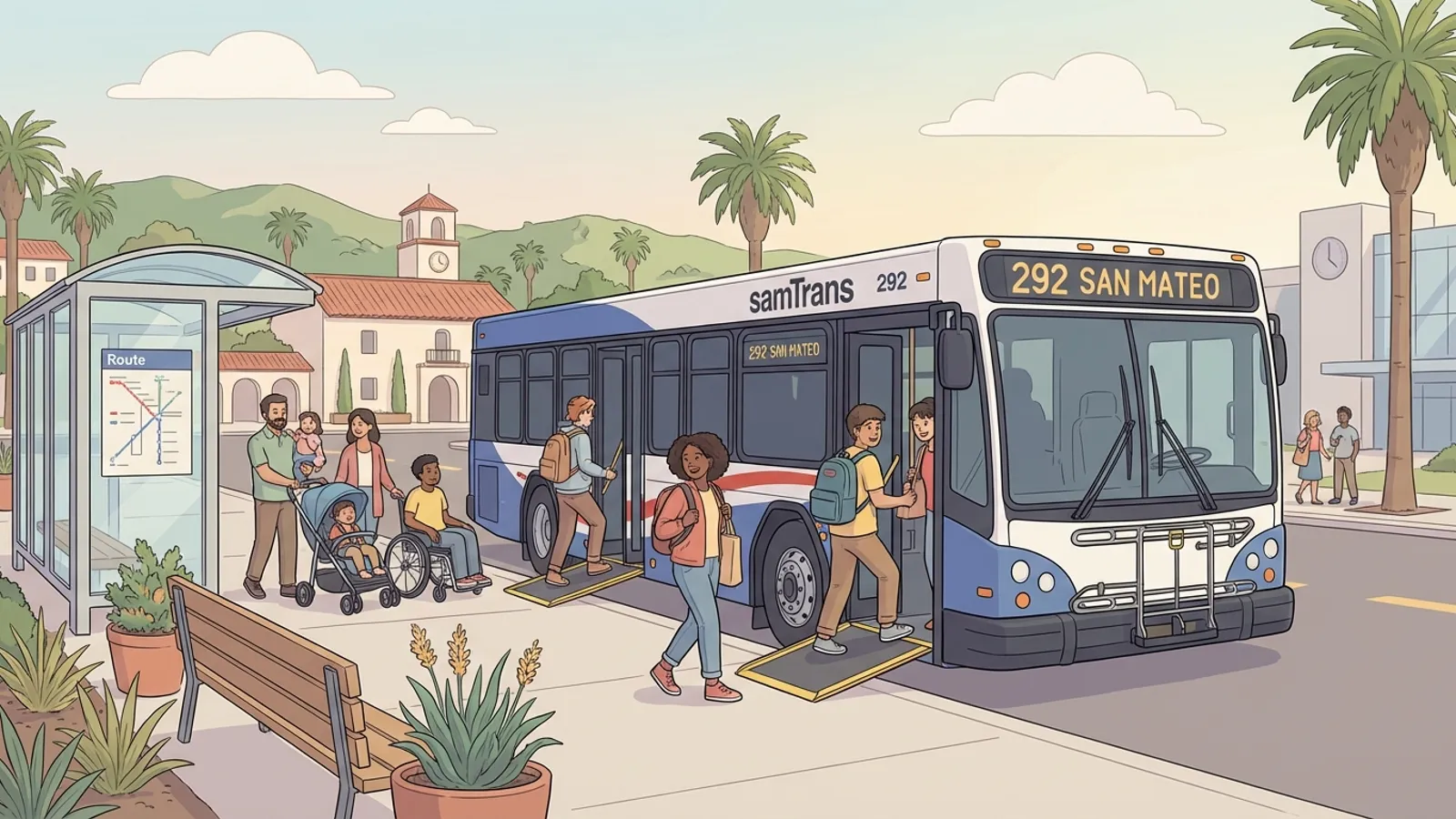 SamTrans Tunes 6 Routes to Match Rider Needs
