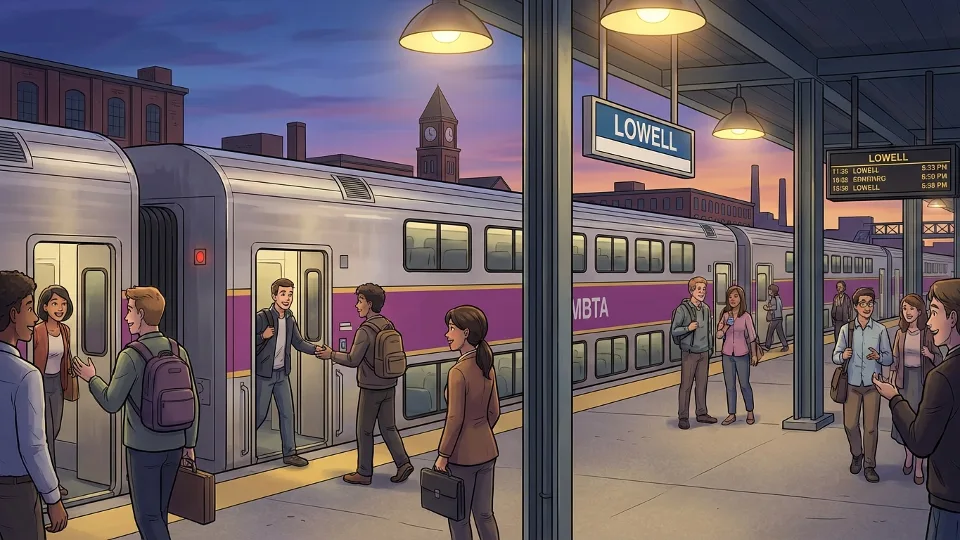 Boston MBTA Adapts After Lowell Line Equipment Issue