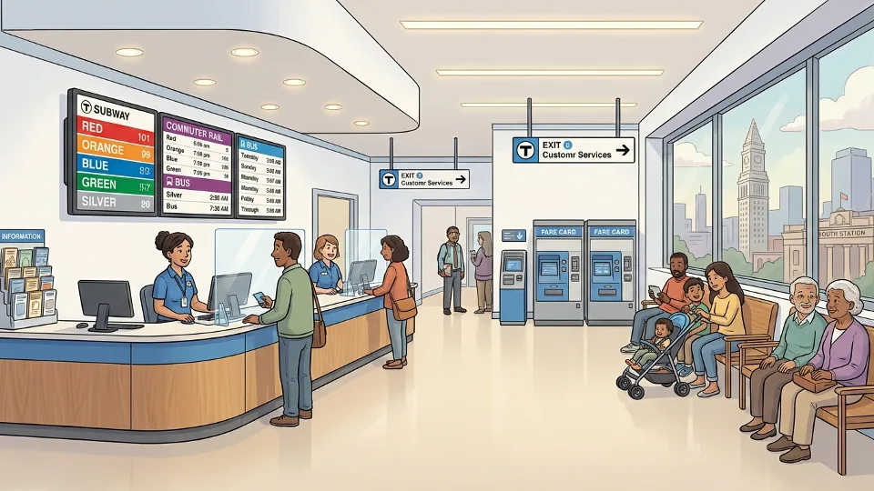 Boston Transit Center Welcomes Riders With Daily Greeting