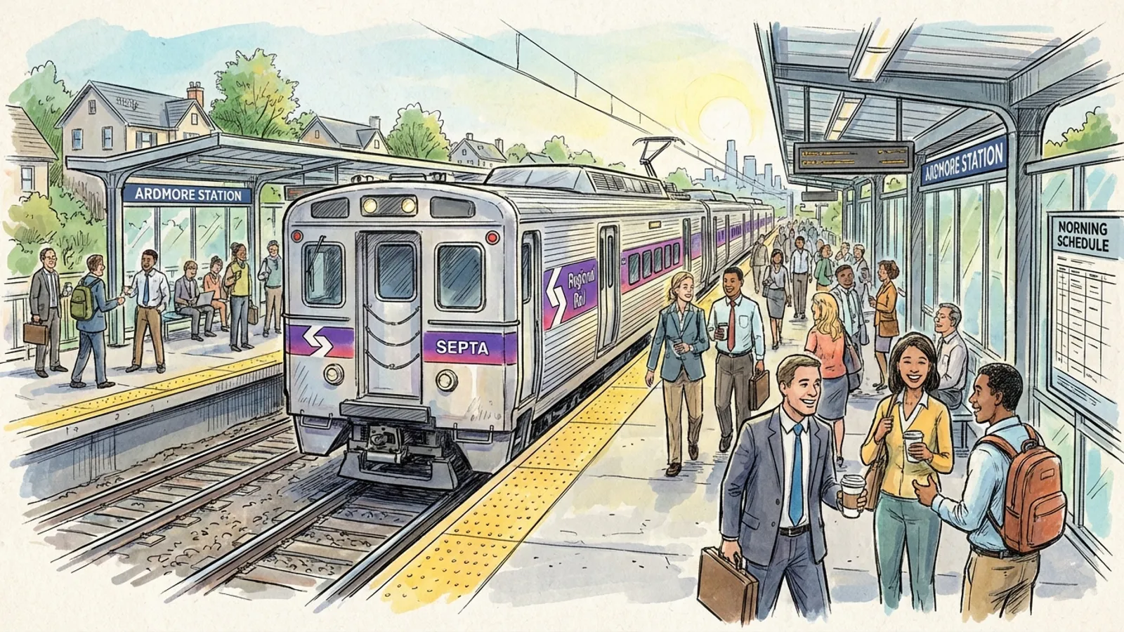 Philadelphia Rail Adapts as Safety Inspections Progress