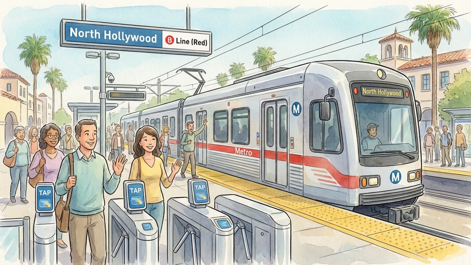 LA Metro Expands TAP-to-Exit to 3 Key Stations