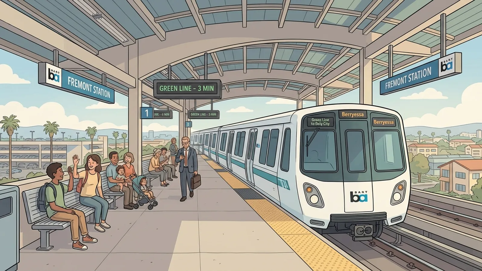 BART Green Line Maintenance Boosts Safety in SF