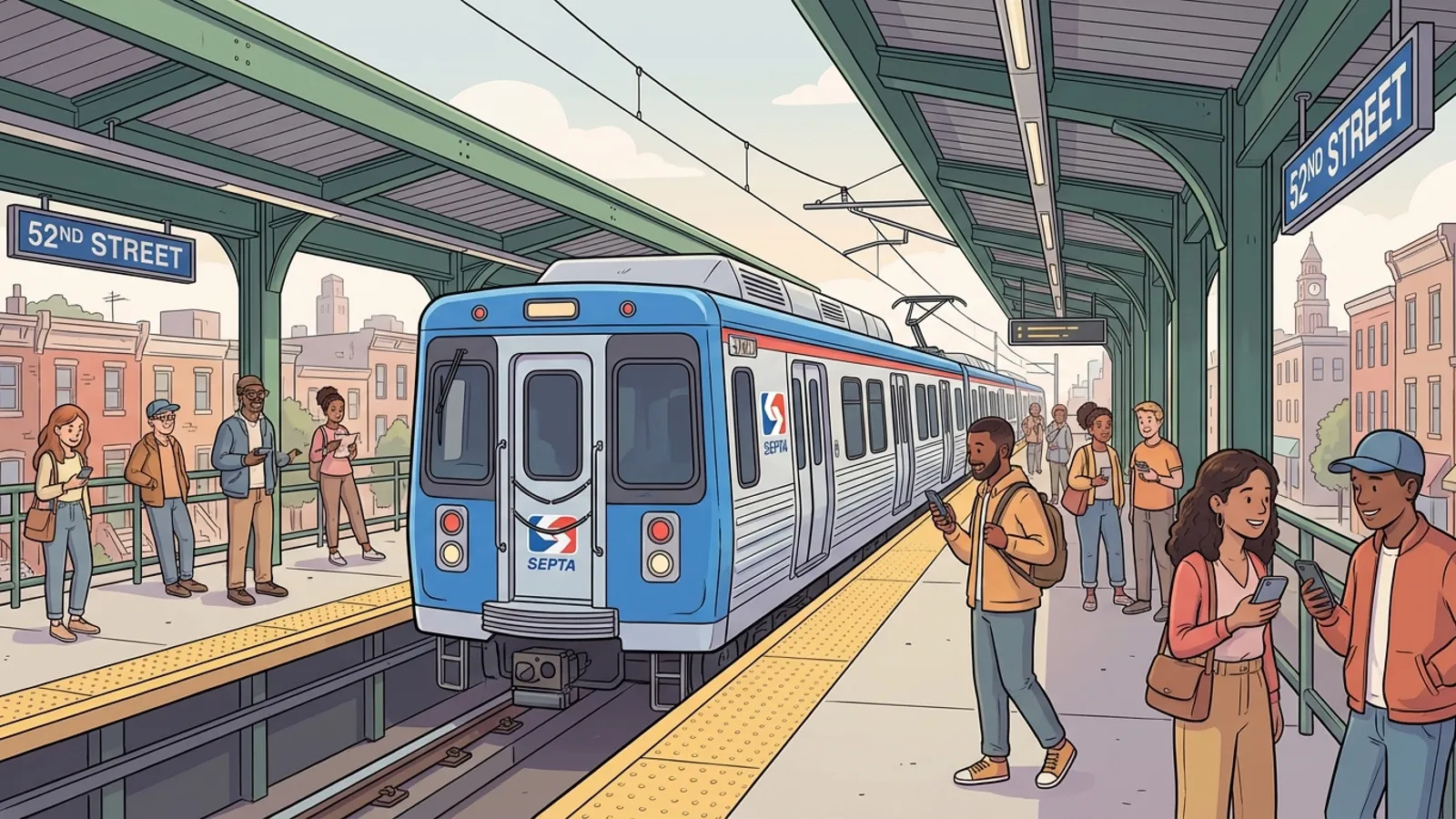 SEPTA Repairs Water Leak at Philadelphia Station