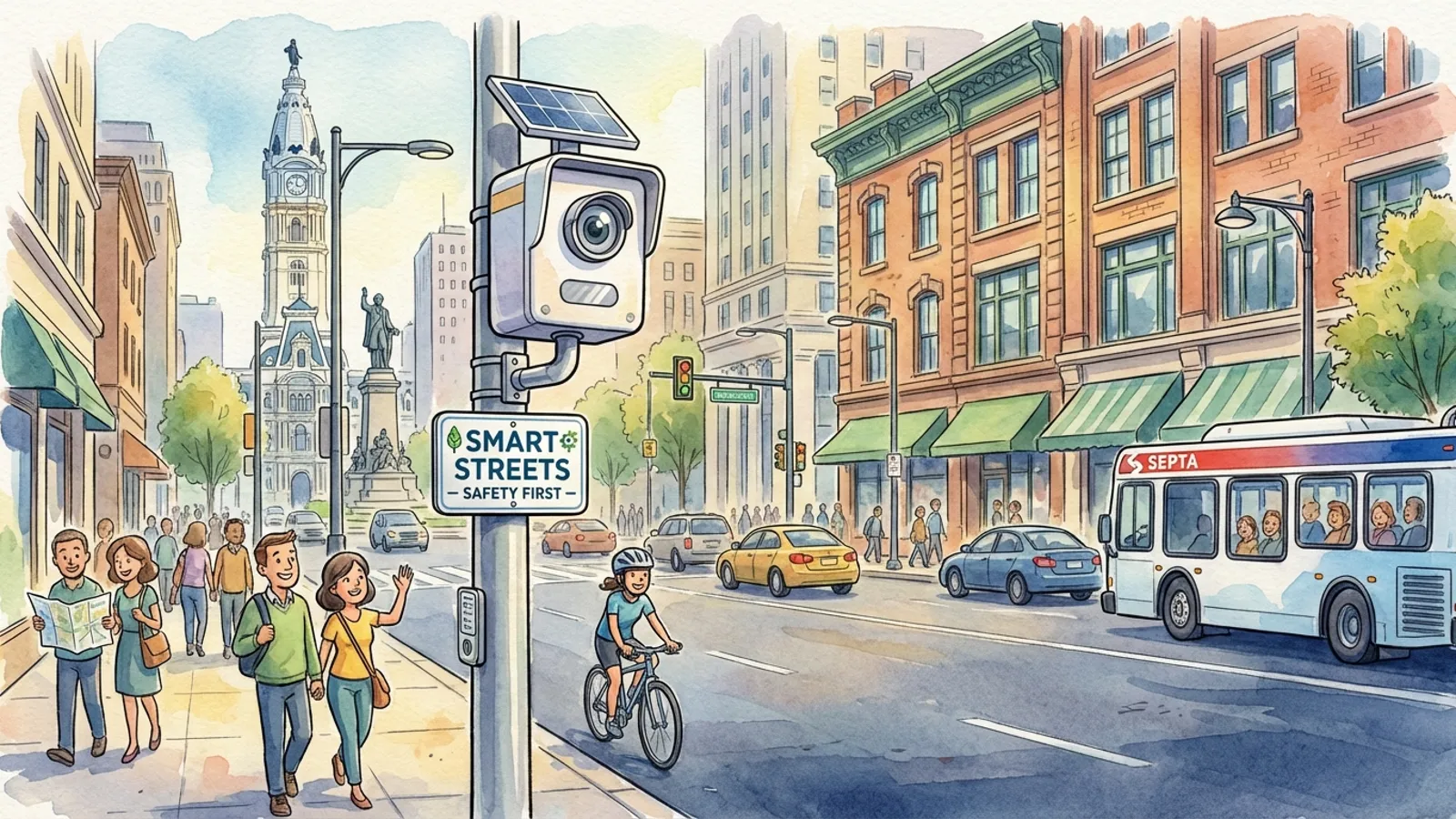 Philadelphia Broad Street Gets Speed Cameras for Safer Streets