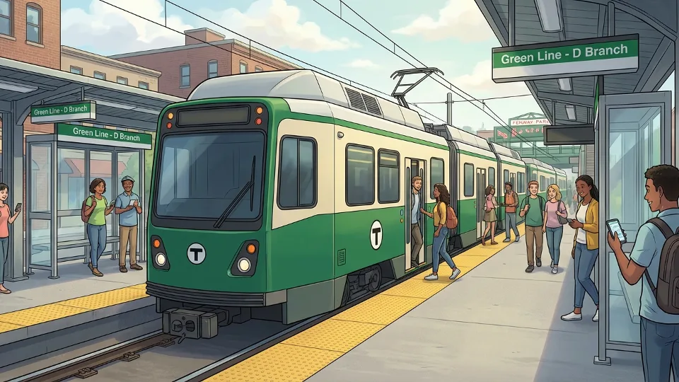 Boston Green Line D Branch Back After Signal Fix