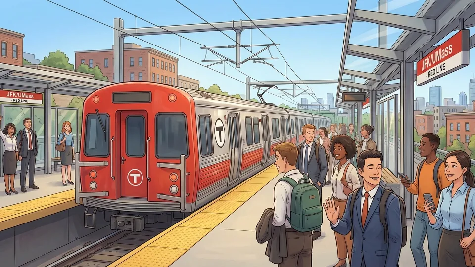Boston Red Line Adapts Service to Keep System Moving