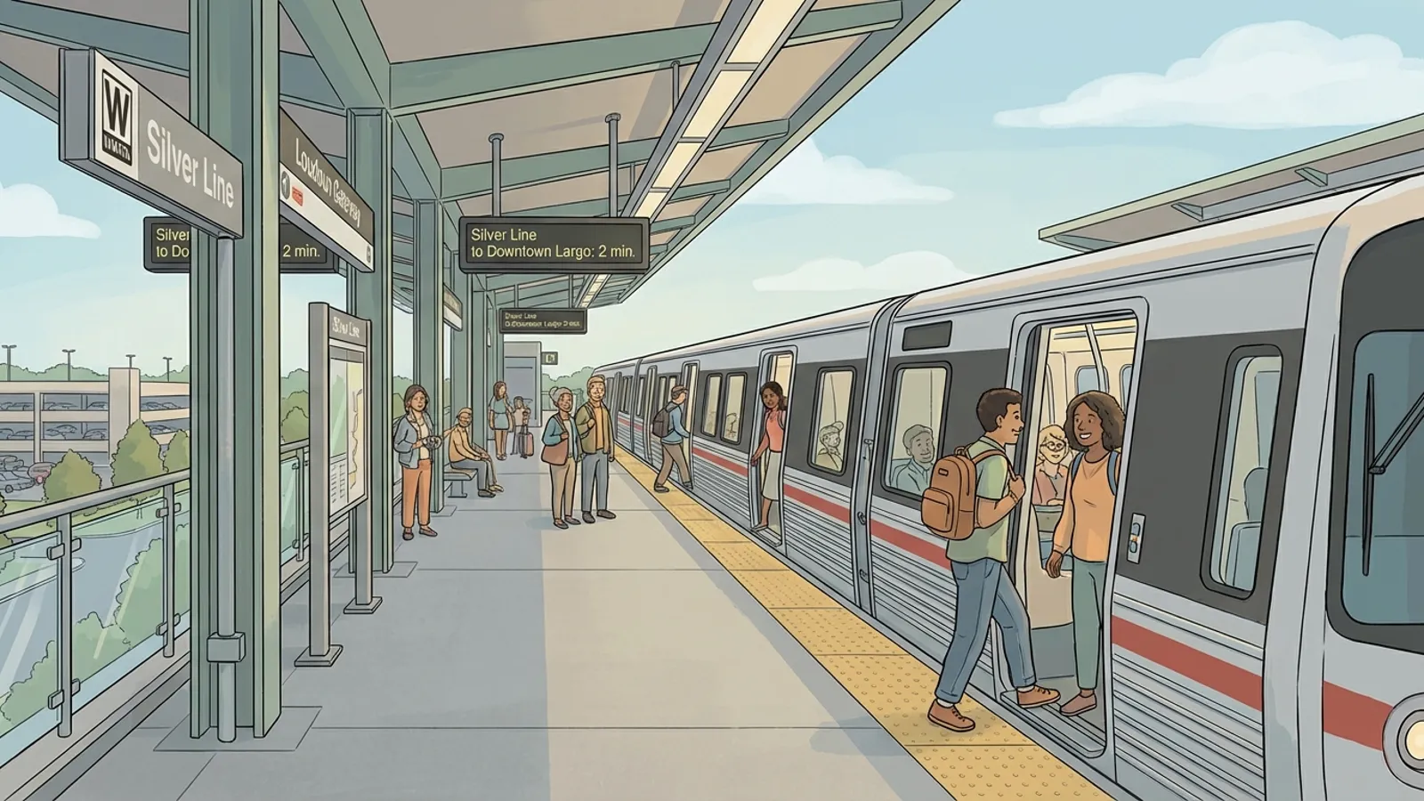 DC Metro Silver Line Ridership Surges 34% in Loudoun