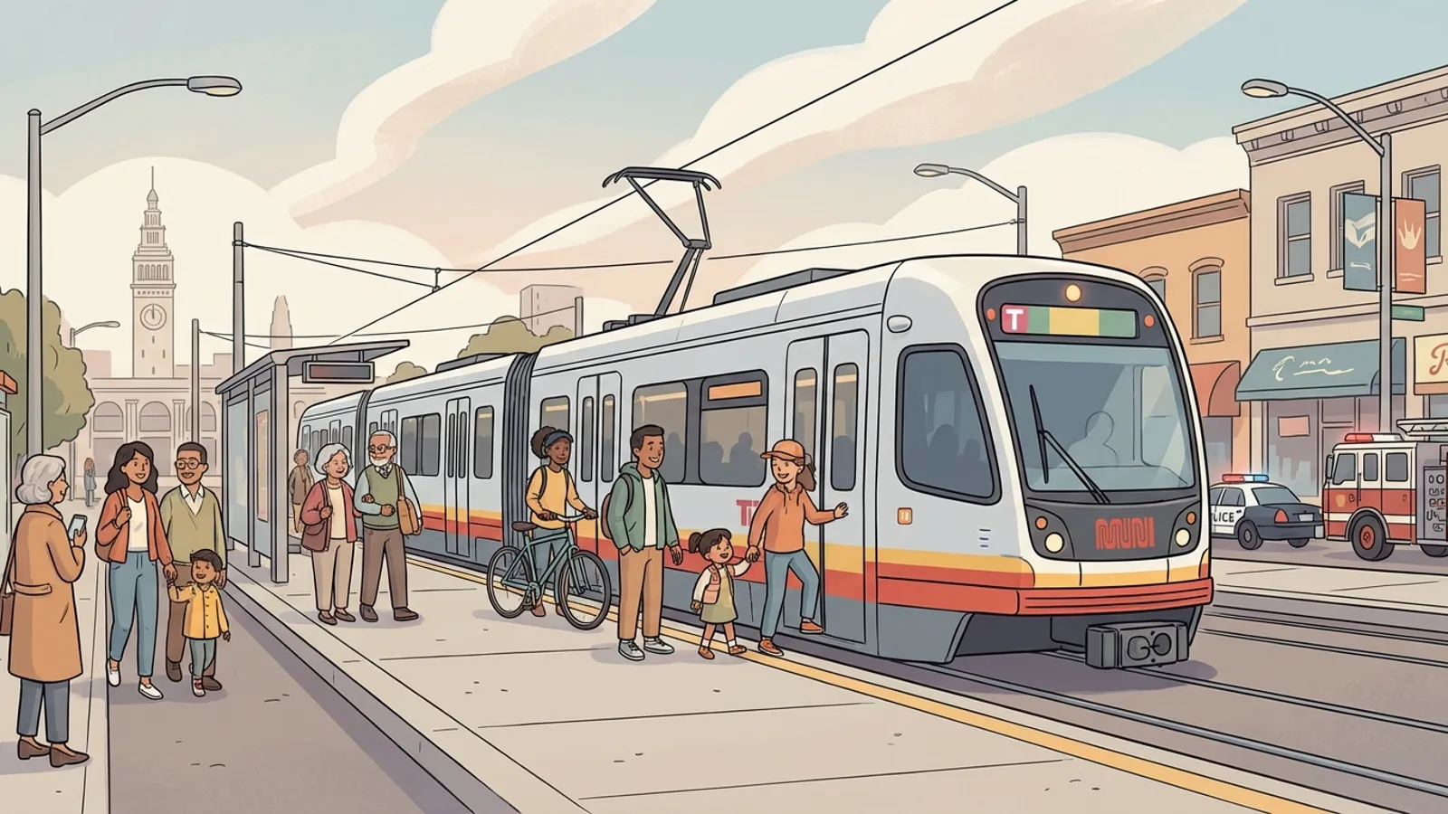 SF T Third Disrupted — Crews Working to Restore Service